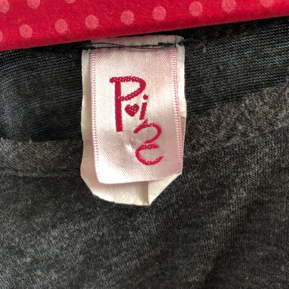 P🖤INE | Girls Blue/Gray Dolman Tee - Picture 3 of 4